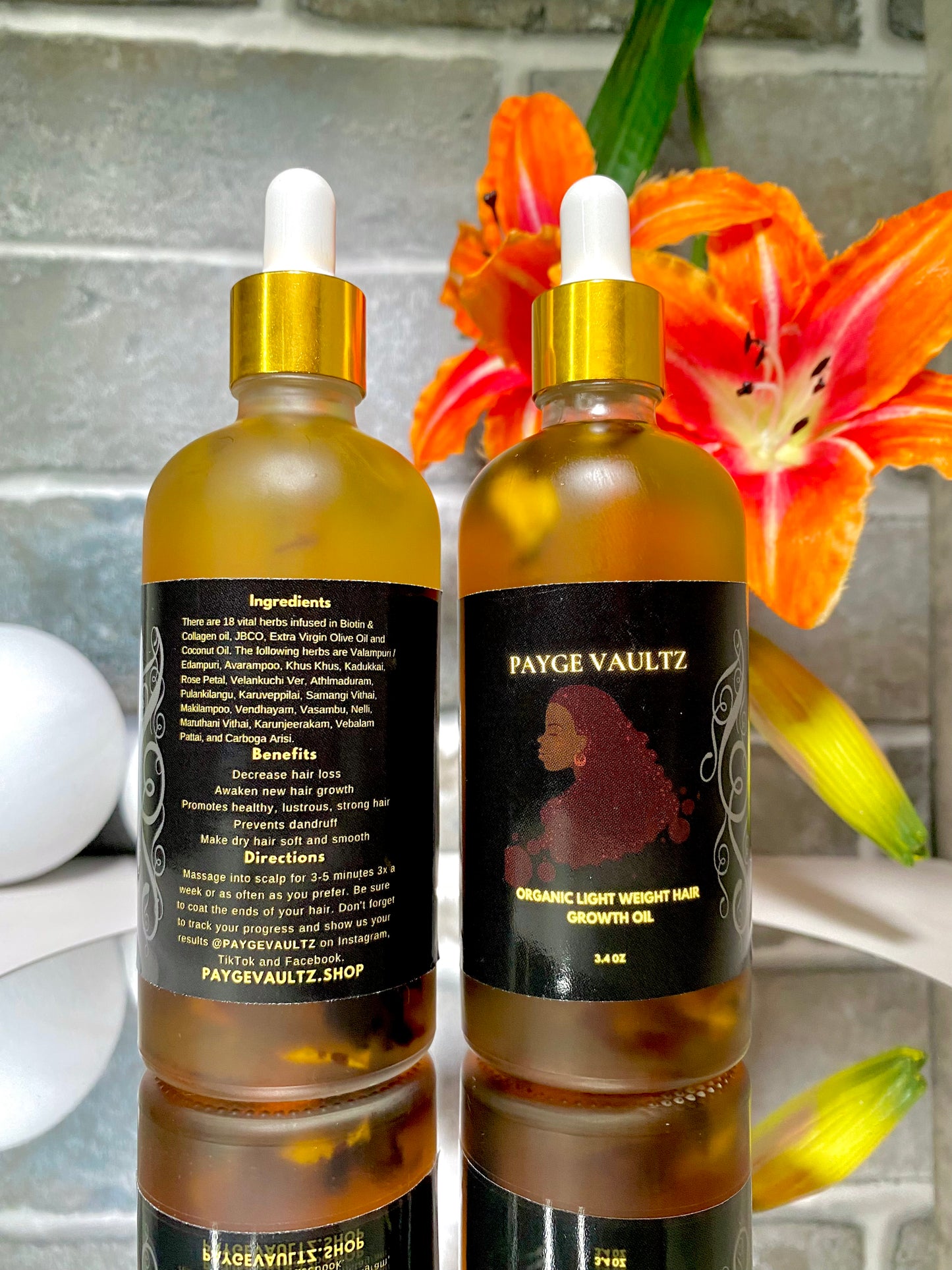 Organic Hair Growth Oil