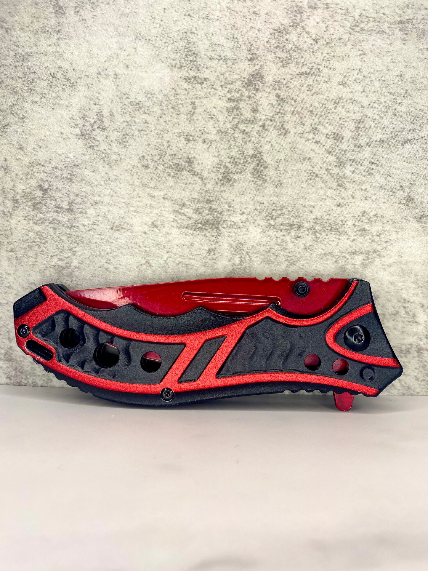 Folding Knife (Red)