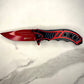 Folding Knife (Red)