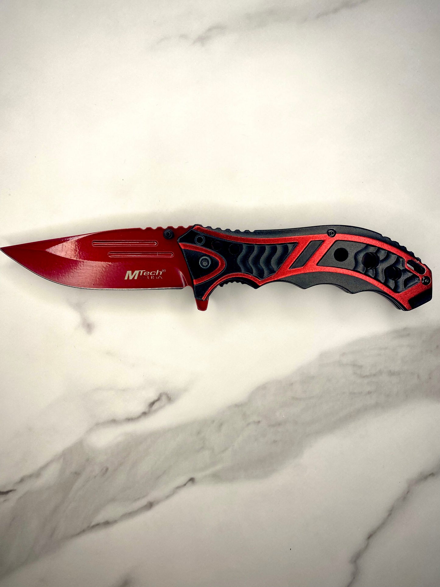 Folding Knife (Red)