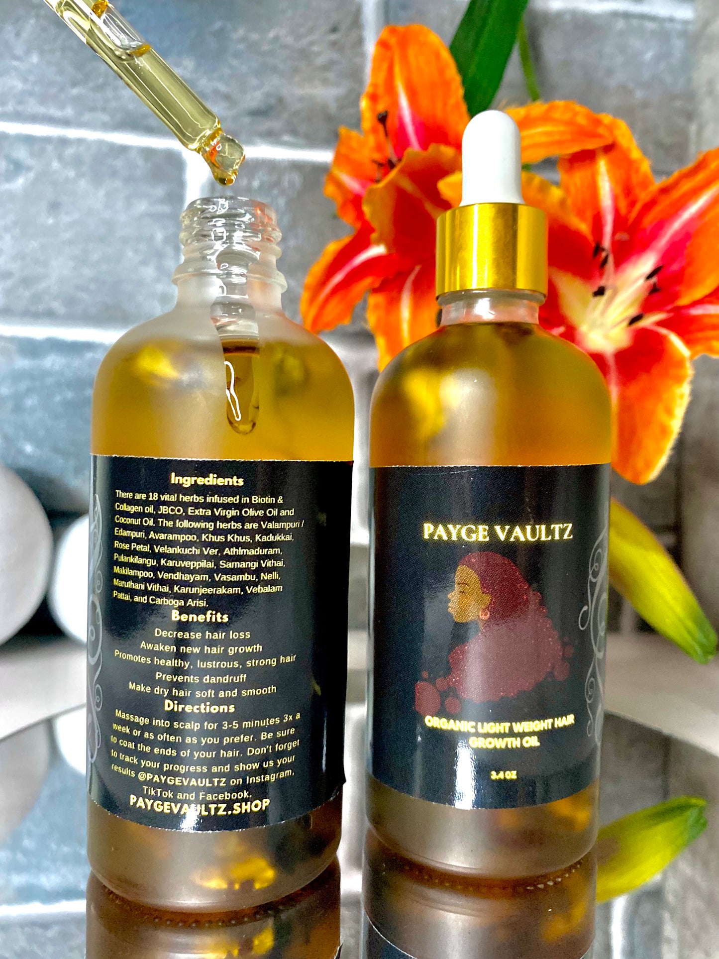 Organic Hair Growth Oil