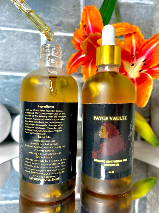 Organic Hair Growth Oil