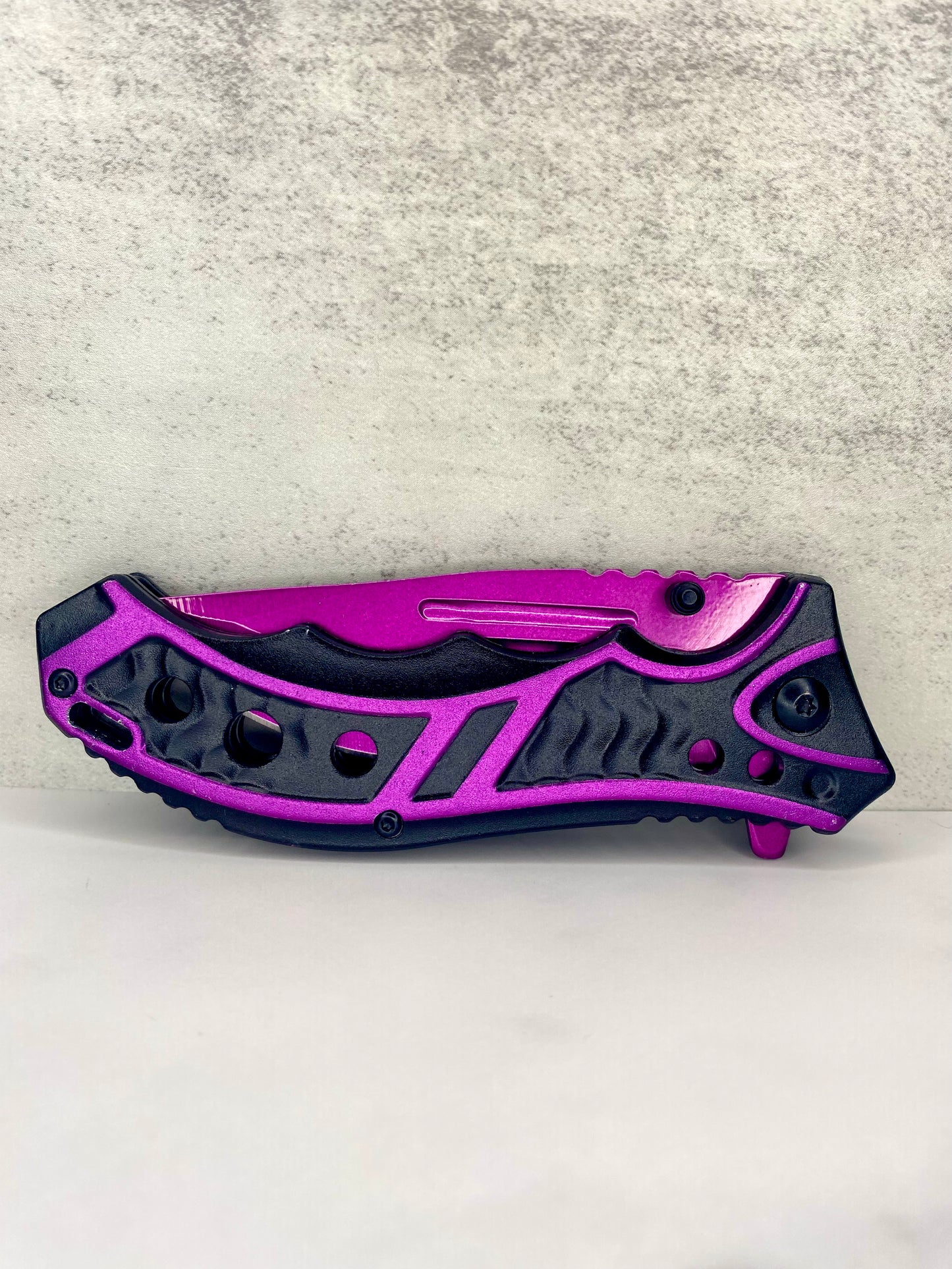 Folding Knife (Purple)